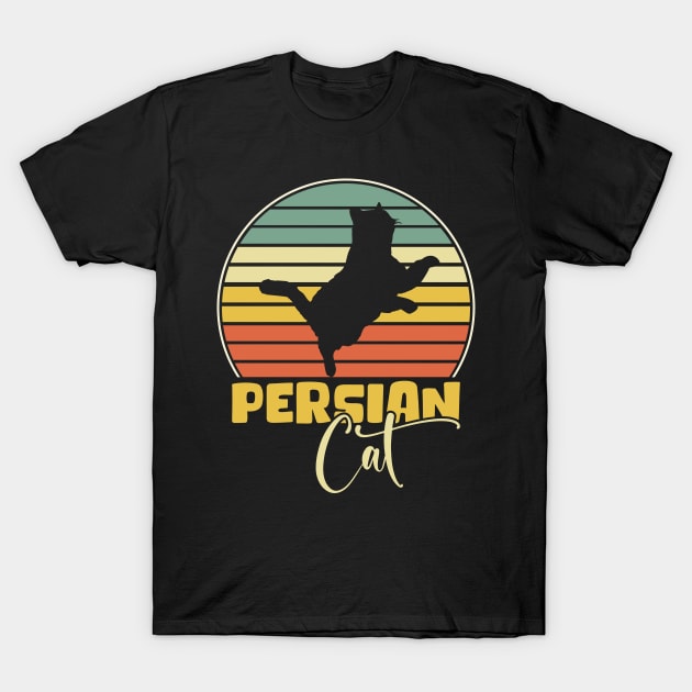 Persian Cat T-Shirt by maxcode